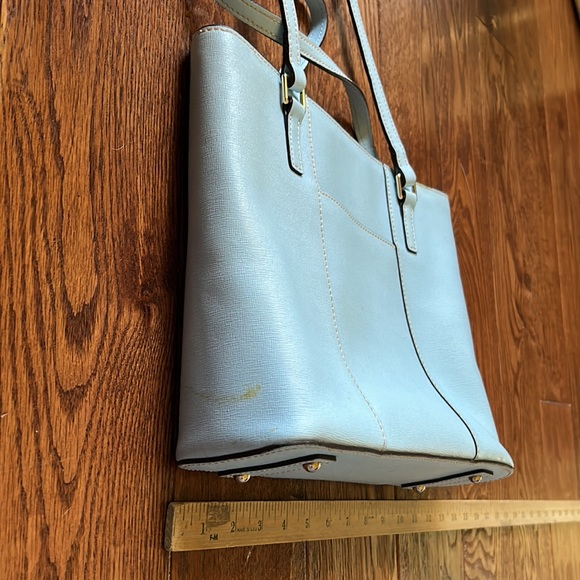 Dooney & Bourke Light Blue Tote Shopper - Picture 3 of 5